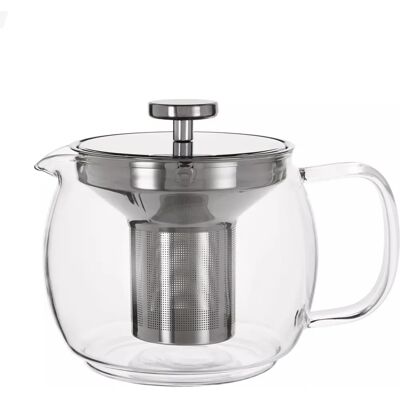 John Lewis Glass Teapot with Infuser - 1.2L - Teapot John Lewis Glass Teapot with Infuser - 1.2L - Teapot