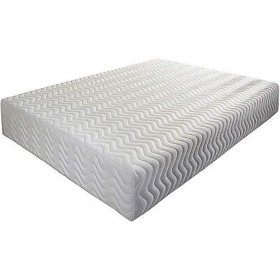 Aspire Total Relief Memory Foam Mattress - Unisex Bed, White, Single Aspire Total Relief Memory Foam Mattress - Unisex Bed, White, Single