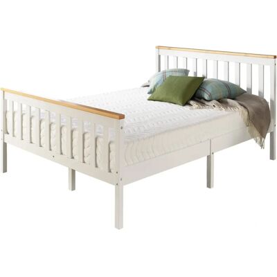 Aspire White Bed Frame - Single to Super King Aspire White Bed Frame - Single to Super King