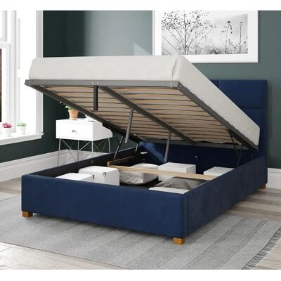 Aspire Caine - Caine Ottoman Bed - Plush Velvet - Bed Aspire Caine - Caine Ottoman Bed - Plush Velvet - Bed