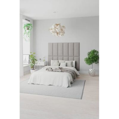 Aspire - EasyMount - Grey - Pure Pastel Cotton - Headboard panels Aspire - EasyMount - Grey - Pure Pastel Cotton - Headboard panels
