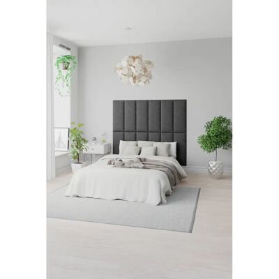 Aspire - EasyMount - Charcoal - Saxon Twill - Wall Panels Aspire - EasyMount - Charcoal - Saxon Twill - Wall Panels