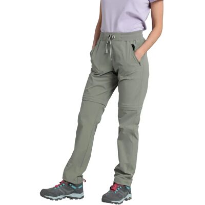 Pantalons de Randonnée Explorer Femme - Convertible Khaki - Publicité Pantalons de Randonnée Explorer Femme - Convertible Khaki - Publicité