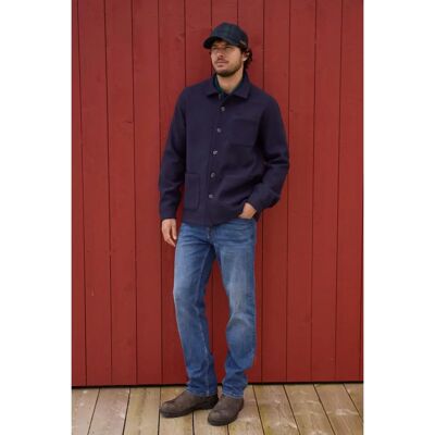 Weird Fish Eddie Gerade Bein Blaue Jeans - Jeans Weird Fish Eddie Gerade Bein Blaue Jeans - Jeans
