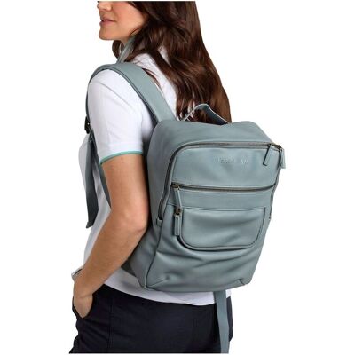 Weird Fish Apperly Faux Leather Backpack - Backpack Weird Fish Apperly Faux Leather Backpack - Backpack