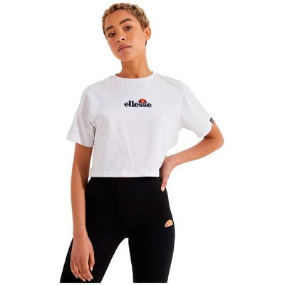 Ellesse T-shirt court Fireball Femme - Blanc - T-Shirt - Publicité Ellesse T-shirt court Fireball Femme - Blanc - T-Shirt - Publicité