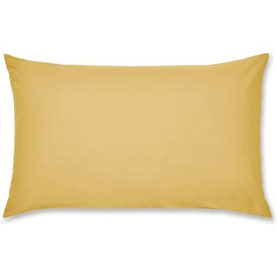 Catherine Lansfield Easy Iron Percale Yellow - Pillowcase Catherine Lansfield Easy Iron Percale Yellow - Pillowcase