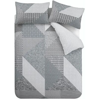Catherine Lansfield Larsson Geo King Duvet Set - Duvet Set Catherine Lansfield Larsson Geo King Duvet Set - Duvet Set