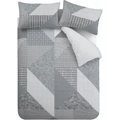 Catherine Lansfield Larsson Geo Ensemble de Duvet Simple - Parure Catherine Lansfield Larsson Geo Ensemble de Duvet Simple - Parure