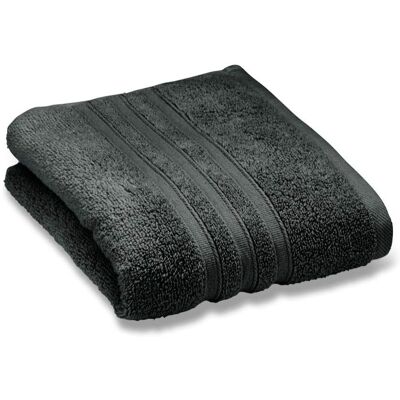 Catherine Lansfield Cotton Charcoal Bath Towel - Bath Towel Catherine Lansfield Cotton Charcoal Bath Towel - Bath Towel