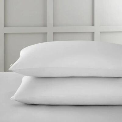 Bianca 400 Thread Count Cotton Sateen Pillowcases - Pillowcases Bianca 400 Thread Count Cotton Sateen Pillowcases - Pillowcases