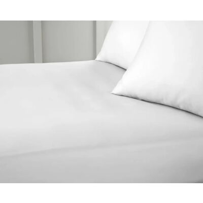 Bianca 400 Fili Sateen di Cotone - Lenzuolo Bianca 400 Fili Sateen di Cotone - Lenzuolo