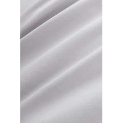 Bianca Cotton 400 Thread Count Bed Linen Fitted Sheet Dove Grey - Bed Linen Bianca Cotton 400 Thread Count Bed Linen Fitted Sheet Dove Grey - Bed Linen