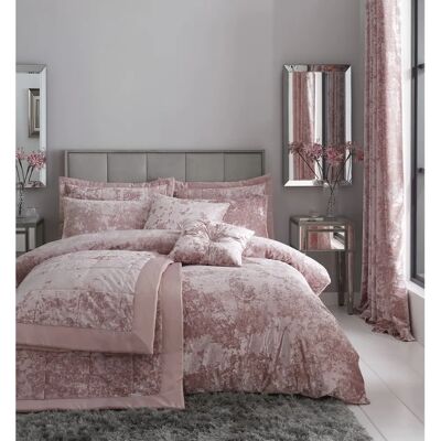 Catherine Lansfield Light Pink Double Duvet Set - Duvet Set Catherine Lansfield Light Pink Double Duvet Set - Duvet Set