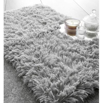 Catherine Lansfield Kuschelig Silber Badmatte - Badmatte Catherine Lansfield Kuschelig Silber Badmatte - Badmatte