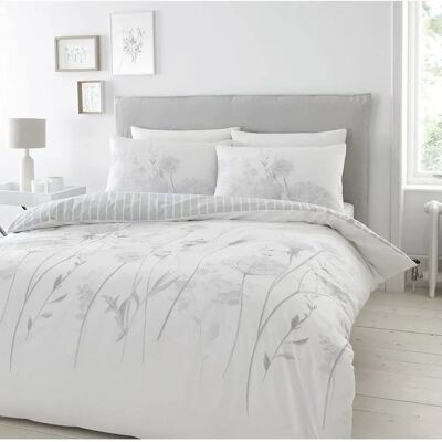 Catherine Lansfield Meadowsweet Floral Ensemble de Couette Double Catherine Lansfield Meadowsweet Floral Ensemble de Couette Double