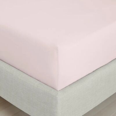 Bianca 200 Thread Count Cotton Percale Deep Fitted Sheet - Bed Linen Bianca 200 Thread Count Cotton Percale Deep Fitted Sheet - Bed Linen