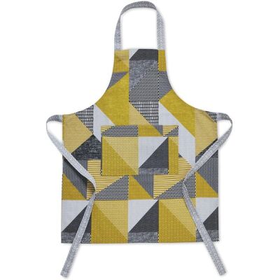 Catherine Lansfield Larsson Geo Apron - Yellow - Apron Catherine Lansfield Larsson Geo Apron - Yellow - Apron
