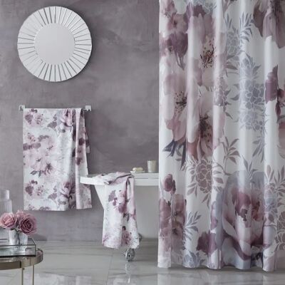 Catherine Lansfield Roze Bloemen Douchegordijn - Shower Curtain Catherine Lansfield Roze Bloemen Douchegordijn - Shower Curtain