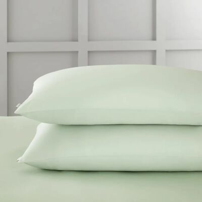 Bianca 400 Thread Count Cotton Sateen Pillowcases - Standard Bianca 400 Thread Count Cotton Sateen Pillowcases - Standard
