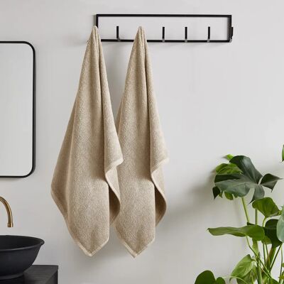 Catherine Lansfield Natural Quick Dry Cotton Bath Sheet - Bath Sheet Catherine Lansfield Natural Quick Dry Cotton Bath Sheet - Bath Sheet