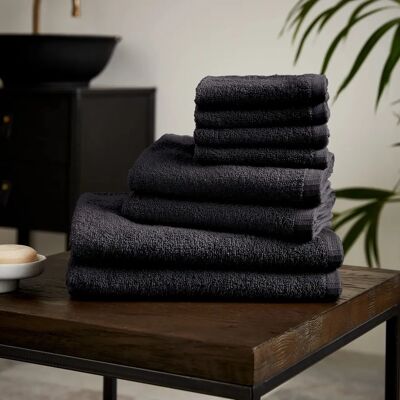 Catherine Lansfield Quick Dry Cotton 8 Piece Towel Set - Towel Set Catherine Lansfield Quick Dry Cotton 8 Piece Towel Set - Towel Set