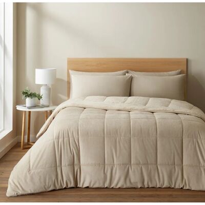 Catherine Lansfield Cosy Cord 6,5 Tog Natur Bettdecke - Comforter Catherine Lansfield Cosy Cord 6,5 Tog Natur Bettdecke - Comforter