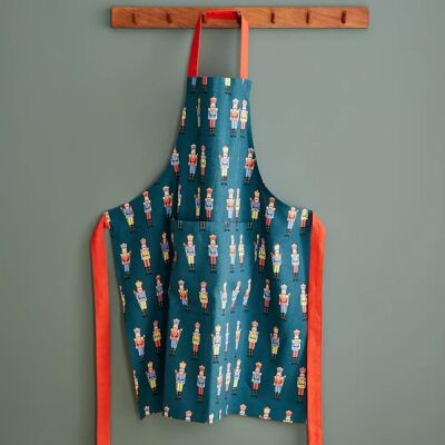 Catherine Lansfield - Christmas Nutcracker - Green - Unisex - Apron Catherine Lansfield - Christmas Nutcracker - Green - Unisex - Apron