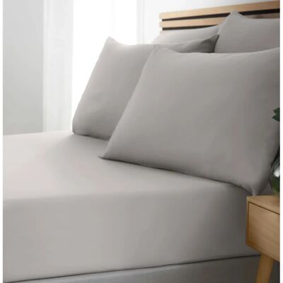 Catherine Lansfield So Soft Easy Iron Bettwäsche - Spannbettlaken - Grau Catherine Lansfield So Soft Easy Iron Bettwäsche - Spannbettlaken - Grau