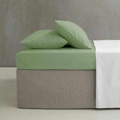Catherine Lansfield Sage Easy Iron Percale Deep Bed Linen - Bed Linen Fitted Sheet Catherine Lansfield Sage Easy Iron Percale Deep Bed Linen - Bed Linen Fitted Sheet