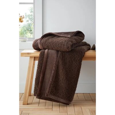 Catherine Lansfield Chocolate Bouclé Throw - Throw Blanket Catherine Lansfield Chocolate Bouclé Throw - Throw Blanket