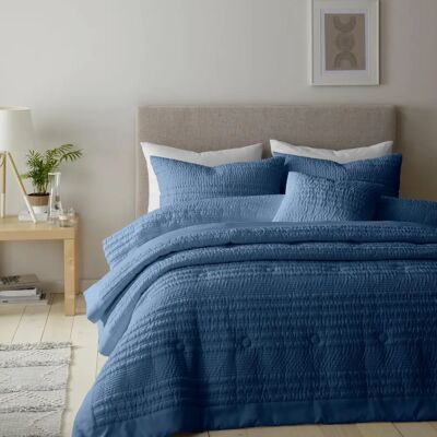 Catherine Lansfield - Lennon - Striped - Reversible - Duvet Cover Set Catherine Lansfield - Lennon - Striped - Reversible - Duvet Cover Set