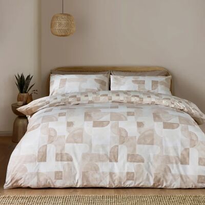 Catherine Lansfield Sloane Geo Set Parure Reversibile - Completo di biancheria da letto Catherine Lansfield Sloane Geo Set Parure Reversibile - Completo di biancheria da letto