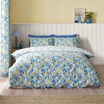 Ensemble de Couverture Reversible Catherine Lansfield Tilly - Linge de lit Ensemble de Couverture Reversible Catherine Lansfield Tilly - Linge de lit