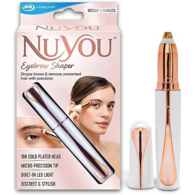 JML NuYou Eyebrow Shaper Pearl White - Eyebrow Shaper JML NuYou Eyebrow Shaper Pearl White - Eyebrow Shaper