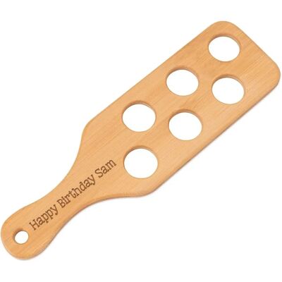 Gift Base Planche Paddle Verre à Shot Personnalisée - Mariage, Enterrement de Vie de Jeune Fille, Anniversaire - Message Personnalisé - Publicité Gift Base Planche Paddle Verre à Shot Personnalisée - Mariage, Enterrement de Vie de Jeune Fille, Anniversaire - Message Personnalisé - Publicité