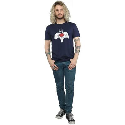 Looney Tunes Herren Sylvester Big Face T-Shirt - T-Shirt Looney Tunes Herren Sylvester Big Face T-Shirt - T-Shirt