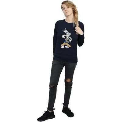 Looney Tunes Bugs Bunny Navy Blue Sweatshirt - Sweatshirt Looney Tunes Bugs Bunny Navy Blue Sweatshirt - Sweatshirt