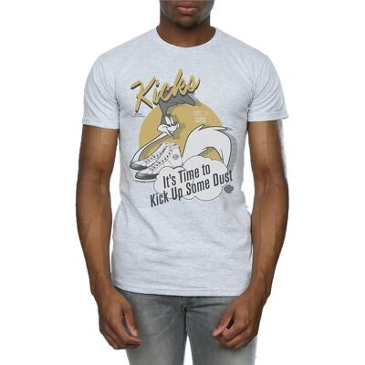 Looney Tunes Herren Road Runner Kicks T-Shirt - Grau - T-Shirt Looney Tunes Herren Road Runner Kicks T-Shirt - Grau - T-Shirt