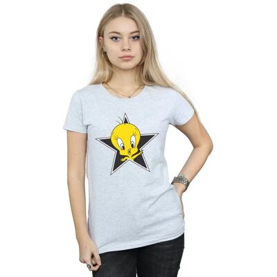 Looney Tunes Tweety Pie Star T-Shirt - Sport Grey Large Looney Tunes Tweety Pie Star T-Shirt - Sport Grey Large