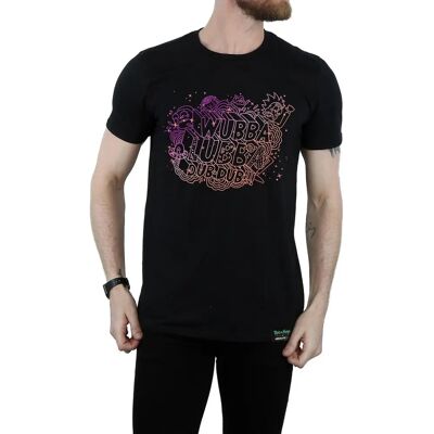 Absolute Cult Herren Rick und Morty Wubba Lubba T-Shirt - T-Shirt Absolute Cult Herren Rick und Morty Wubba Lubba T-Shirt - T-Shirt
