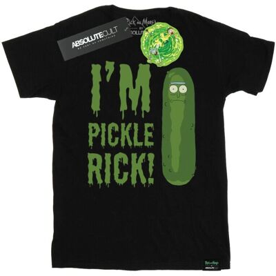 Absolute Cult Rick & Morty Pickle Rick Schwarzes T-Shirt - Herren L Absolute Cult Rick & Morty Pickle Rick Schwarzes T-Shirt - Herren L