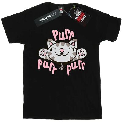 Big Bang Theory Marineblau Weiche Kitty Purr Boyfriend T-Shirt Big Bang Theory Marineblau Weiche Kitty Purr Boyfriend T-Shirt