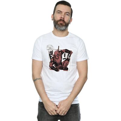 Absolute Cult Marvel Deadpool T-Shirt Weiß Small - T-Shirt Absolute Cult Marvel Deadpool T-Shirt Weiß Small - T-Shirt