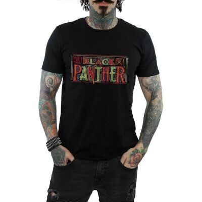 Maglietta Culto Assoluto Black Panther Tribal Logo - Abbigliamento Uomo Maglietta Culto Assoluto Black Panther Tribal Logo - Abbigliamento Uomo