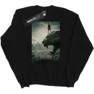 Absolute Cult Marvel Black Panther Sweatshirt - Unisex Bekleidung Absolute Cult Marvel Black Panther Sweatshirt - Unisex Bekleidung