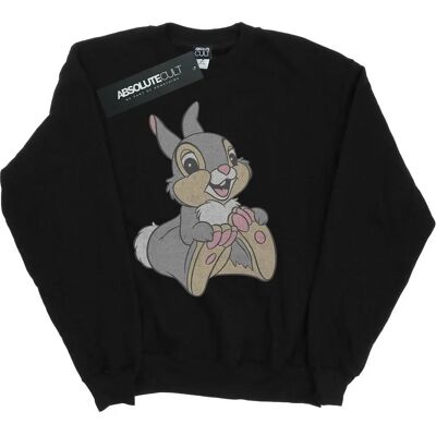 Disney Thumper Sweatshirt - Zware Katoenmix - Lange Mouwen - Zwart Disney Thumper Sweatshirt - Zware Katoenmix - Lange Mouwen - Zwart