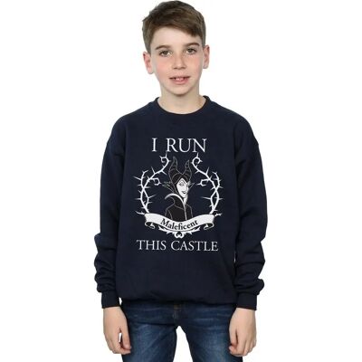 Sweatshirt Disney Maleficent - Fille Marine 12-13 ans Sweatshirt Disney Maleficent - Fille Marine 12-13 ans