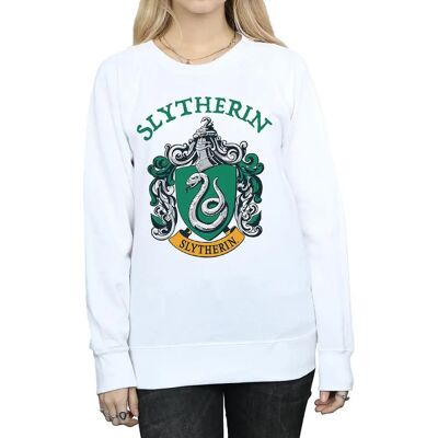 Absolute Cult Harry Potter Slytherin Weiß Sweatshirt - Kleidung Absolute Cult Harry Potter Slytherin Weiß Sweatshirt - Kleidung