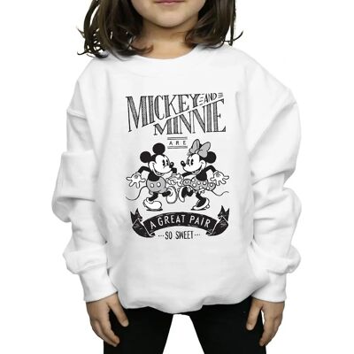 Sweatshirt Disney Mickey Minnie Jeune 12-13 ans - Sweatshirt Sweatshirt Disney Mickey Minnie Jeune 12-13 ans - Sweatshirt